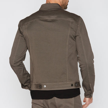 Men's Slim Fit Twill Jacket