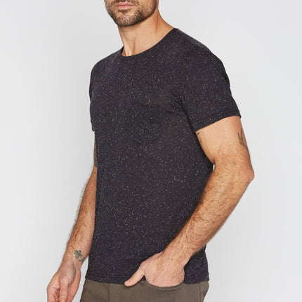 Men's Pocket Sailor Tee - Multi-Dot Black & White