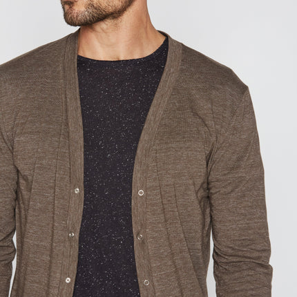 Men's Tri-Blend Cardigan Sweater