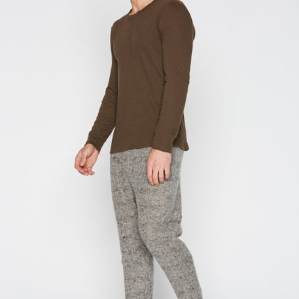Men's Soft Knit Melange Jogger Pant