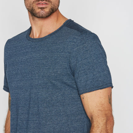 Men's Tri-Blend Patch Sleeve Tee