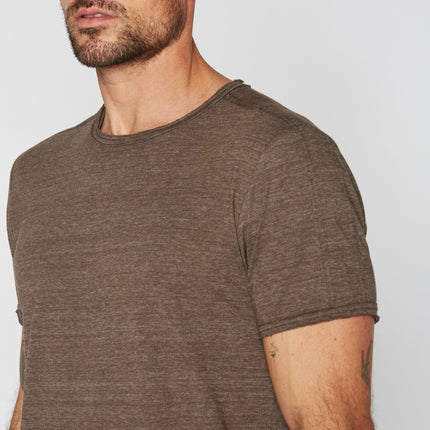 Men's Tri-Blend Patch Sleeve Tee
