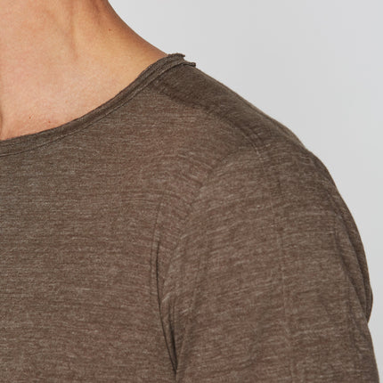 Men's Tri-Blend Patch Sleeve Tee