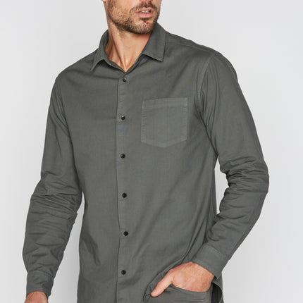 Men's Cotton Button Up Shirt