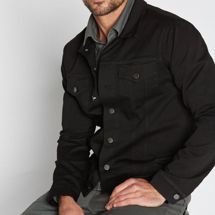 Men's Slim Fit Twill Jacket
