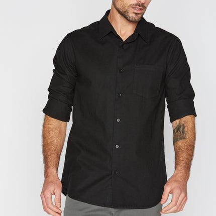 Men's Cotton Button Up Shirt