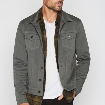 Men's Slim Fit Twill Jacket