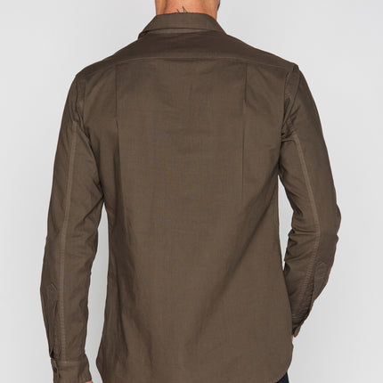 Men's Cotton Button Up Shirt
