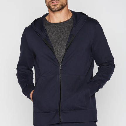 Men's Performance Ponte Zip Front Hoodie
