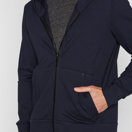 Men's Performance Ponte Zip Front Hoodie