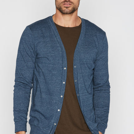 Men's Tri-Blend Cardigan Sweater