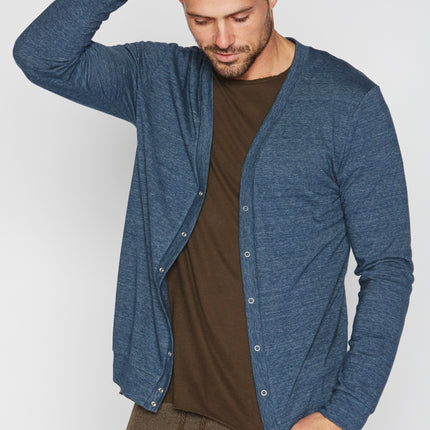 Men's Tri-Blend Cardigan Sweater