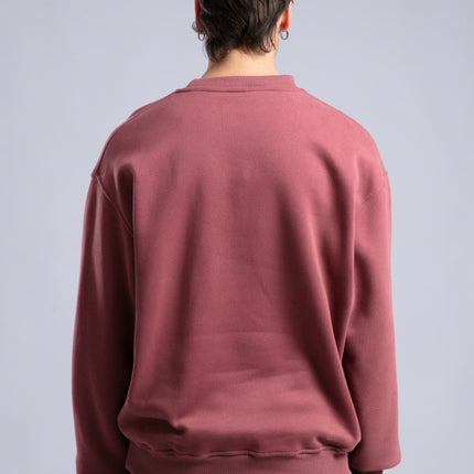 Minimalist Oversized Crewneck Sweatshirt - CATCH Logo Pullover
