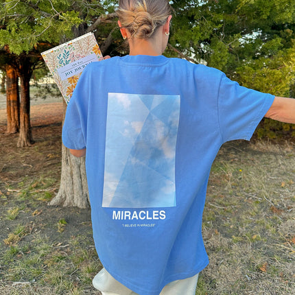 Miracles Blue Unisex Tee