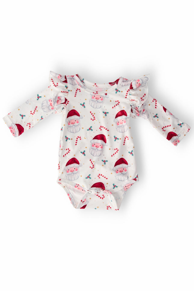 Mistletoe Magic L/S Flutter Bodysuit