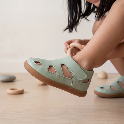 Toddler Wide Toe Box Sandals| Sprout Barefoot Summer Sandals for Kids