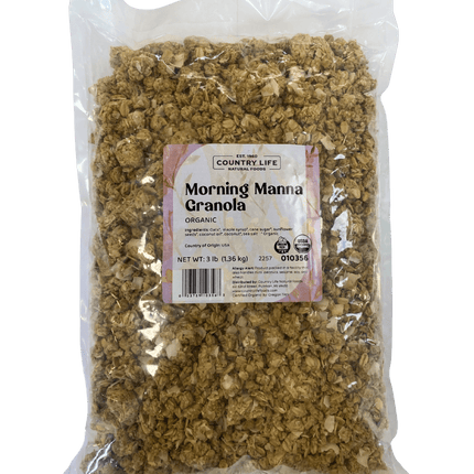 Slow-Baked Morning Manna Granola, Organic