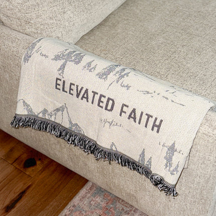 Mountainscape Throw Blanket
