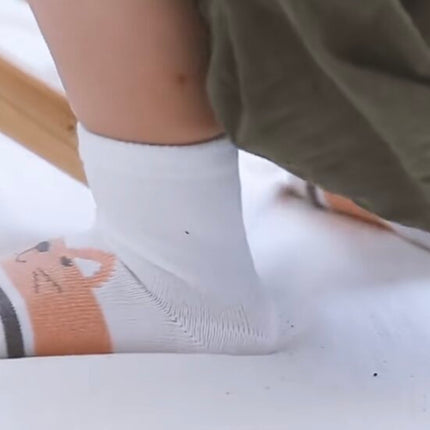 Organic Cotton Kids’ Socks | Fun Cat Socks for Toddlers & Little Kids