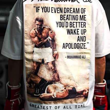 Muhammad Ali Graphic Cotton T-Shirt – Greatest of All Time