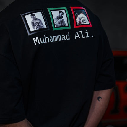 Muhammad Ali Oversized T-Shirt | Vintage Boxing Legend Graphic Tee