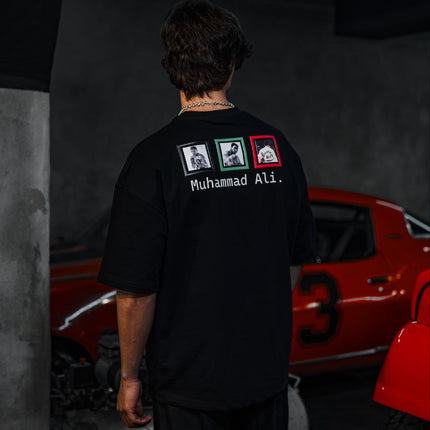 Muhammad Ali Oversized T-Shirt | Vintage Boxing Legend Graphic Tee