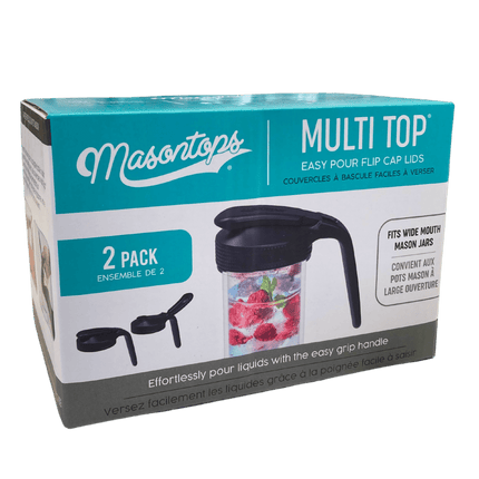 Pitcher Lids with Handles, Multi Top, 2 Pack