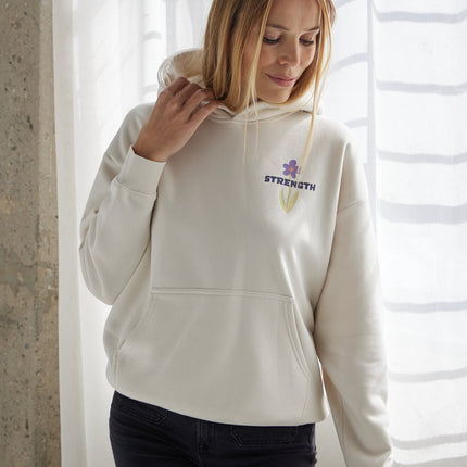 My Strength Floral Unisex Hoodie