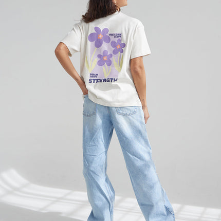 My Strength Floral Unisex Tee