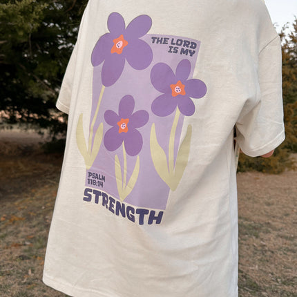 My Strength Floral Unisex Tee