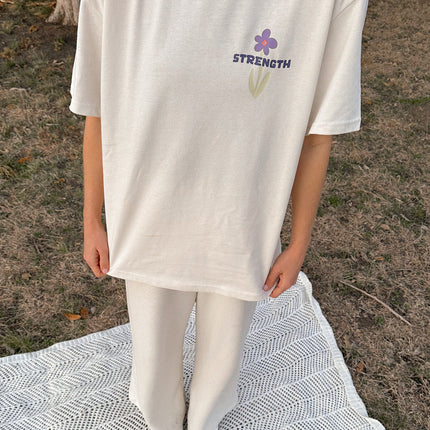 My Strength Floral Unisex Tee