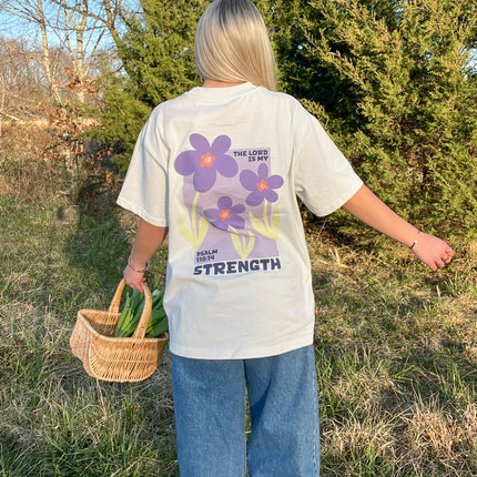 My Strength Floral Unisex Tee