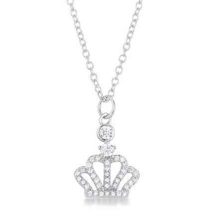 Tabitha 0.5 ct Crown Pendant