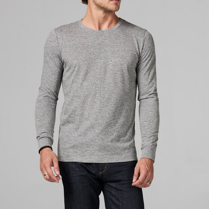 Men's Novelty Texture Long Sleeve Pullover