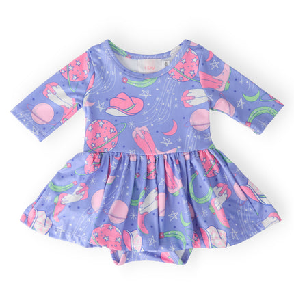 Neon Moon 3/4 Sleeve Twirl Bodysuit