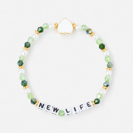 New Life Letter Bracelet