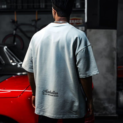 New York City Manhattan Tee – Oversized Cotton