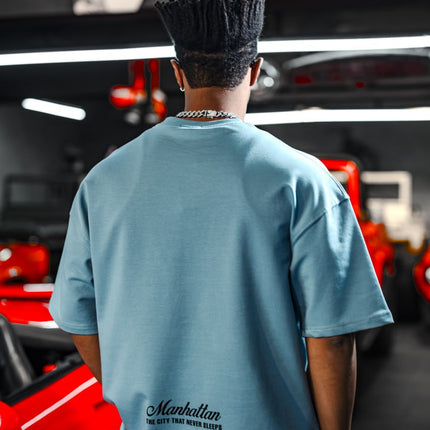 New York City Manhattan Tee – Oversized Cotton