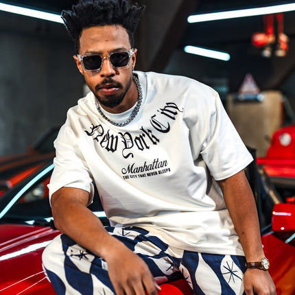 New York City Manhattan Tee – Oversized Cotton