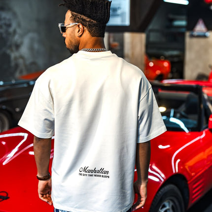 New York City Manhattan Tee – Oversized Cotton