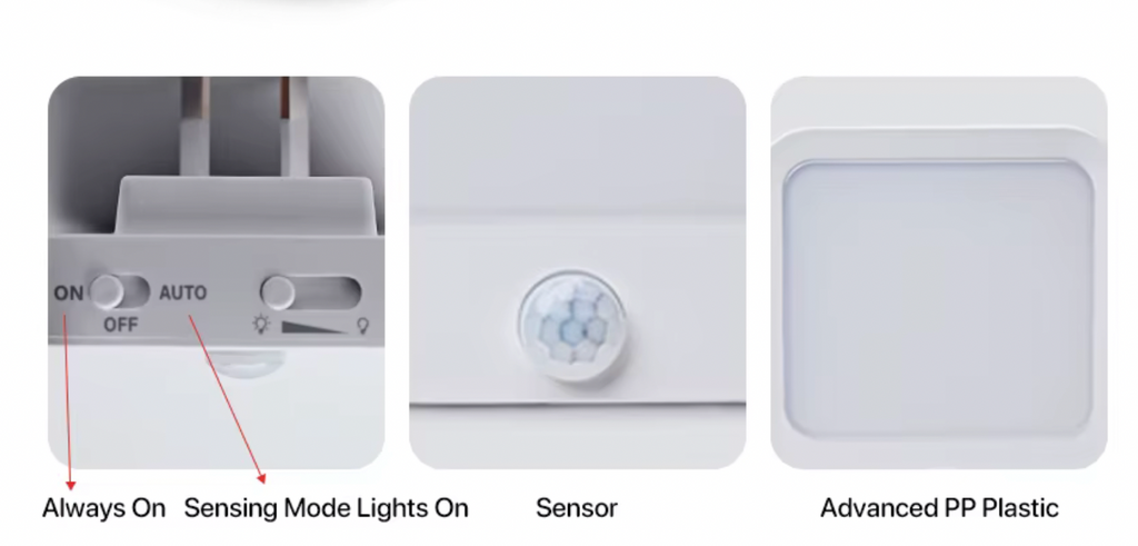 Nightlight - Motion Sensing Red Circadian Friendly