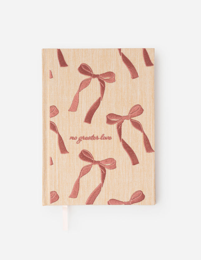 No Greater Love Embroidered Planner