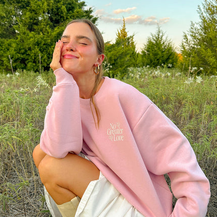 No Greater Love Unisex Crewneck
