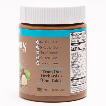 Nutlicious, Hazelnut Latte Spread, 13 oz