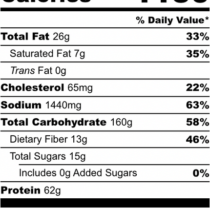 FOUNDATION Outdoors Spaghetti with Meat Sauce Meal