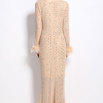 WOMEN FASHION MAXI PARTY DRESS