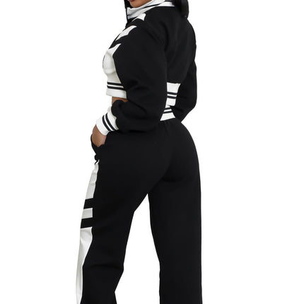 WOMEN FASHION CASUAL TWO PIECE PANT SET