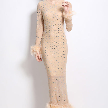 WOMEN FASHION MAXI PARTY DRESS