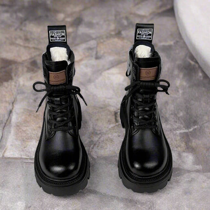 Fur Integrated Thick Bottom Winter Boots
