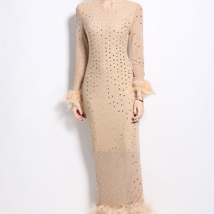 WOMEN FASHION MAXI PARTY DRESS